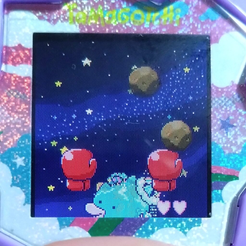 たまごっちパラダイス隕石パンチ2