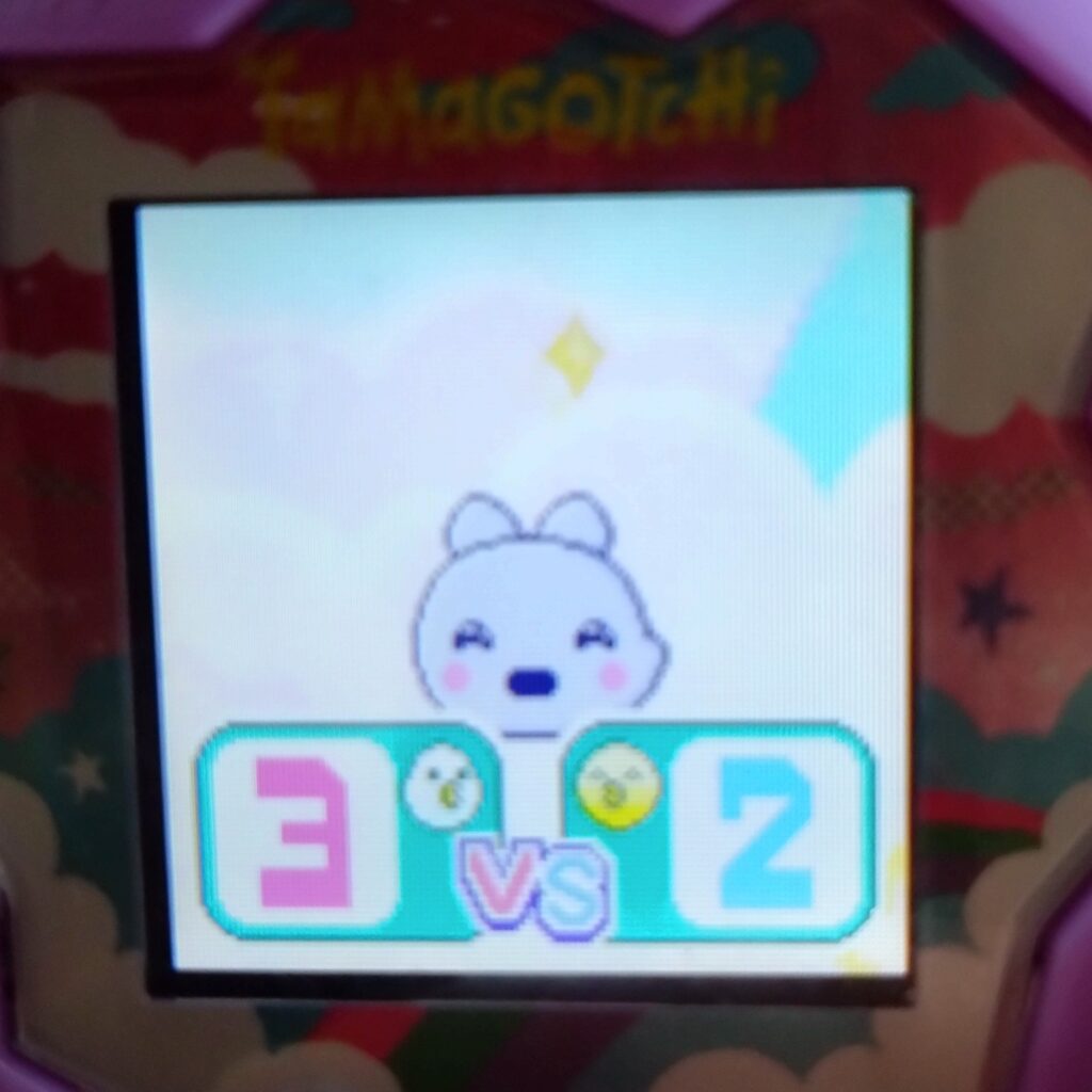 たまごっちパラダイスこっちむいてほい成績