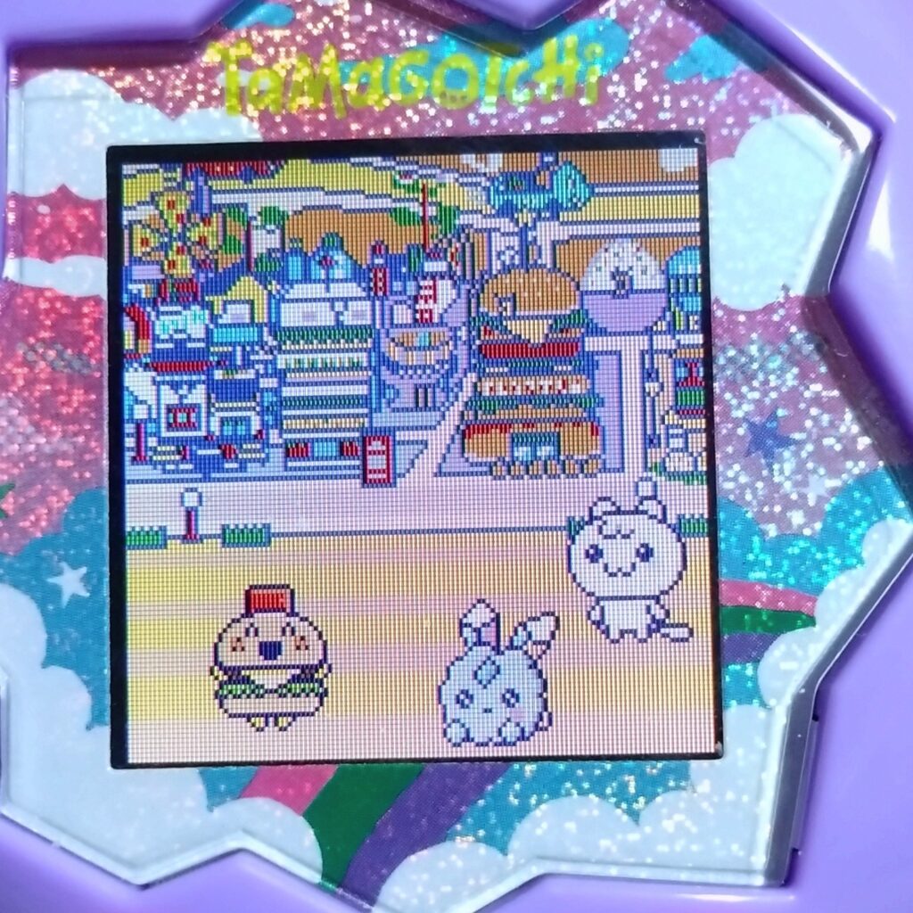 たまごっちパラダイスグルメの惑星のハンバーガー