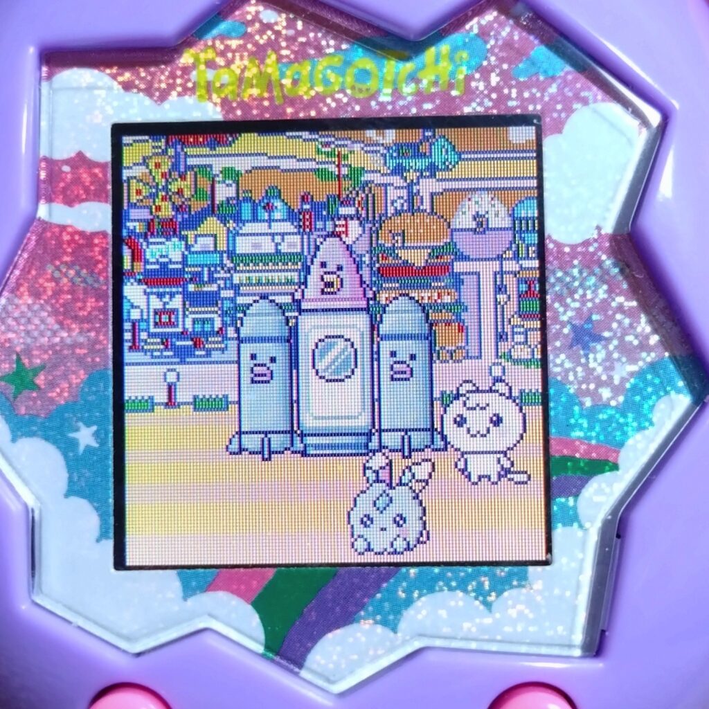 たまごっちパラダイスグルメの惑星到着
